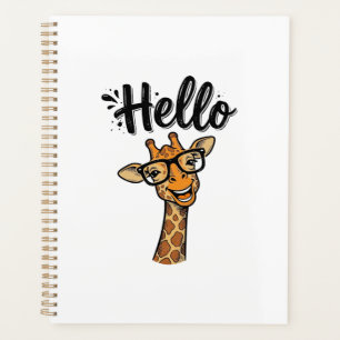 Agenda Camisa de Animal Fofo com Gravação Vintage de Gira