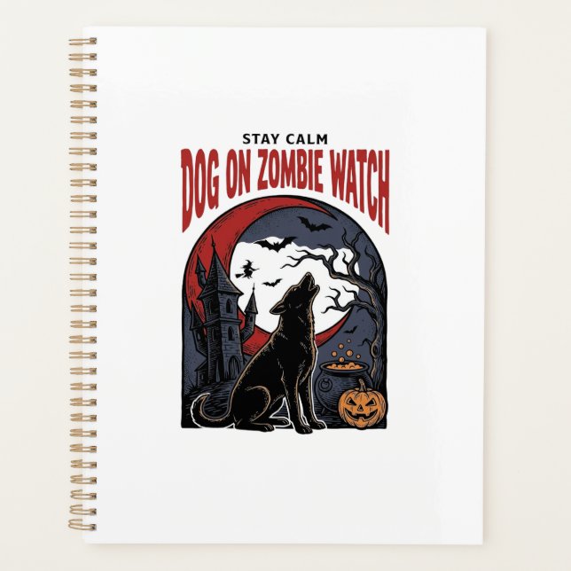 Agenda Camisa de Cachorro de Halloween Design de Patrulha (Frente)