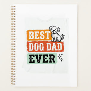Agenda Camisa de cachorro fofa Melhor Pai de Cachorro de