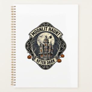 Agenda Camisa de Casa Assombrada Vintage Halloween Lua Br