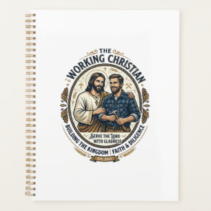 Agenda Camisa de Ofícios de Construção de Jesus Gráfico C