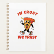 Camisa Divertida de Pizza – Em Crusta Nós Confiamo