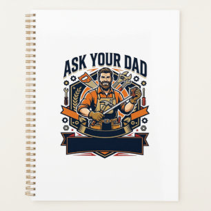 Agenda Camisa do Dia dos Pais Pergunte ao seu Pai Ele con