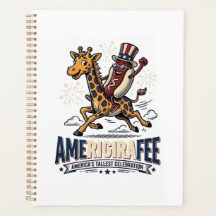 Agenda Camisa engraçada de cachorro-quente patriótico Ame