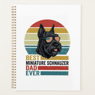 Agenda Camisa Patriótica Vintage do Papai Schnauzer Minia