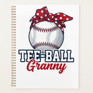 Agenda Camisa Vintage de Beisebol Avó do Tee Ball_1