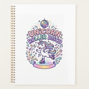 Agenda Camiseta de Design Gráfico de Disco de Patins Unic