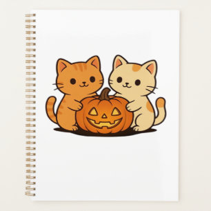 Agenda Camiseta de Gato de Halloween Fofa � Dois Gatos Ka