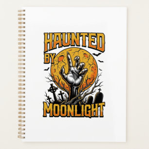 Agenda Camiseta de Gravura Vintage de Cemitério da Lua de