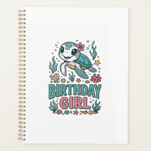 Agenda Camiseta de Gravura Vintage de Tartaruga Marinha d