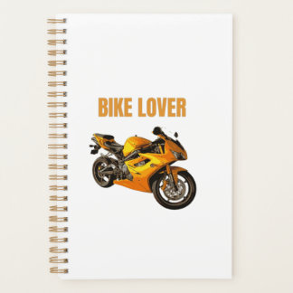 Agenda Camiseta de Motocicleta para Amante de Bicicleta |