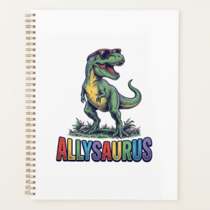 Agenda Camiseta de óculos de sol de dinossauro Allysaurus