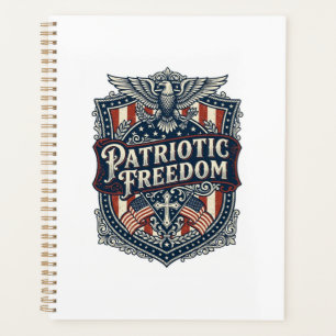 Agenda Camiseta Gráfica Vetorial Patriótica Fé Família Li