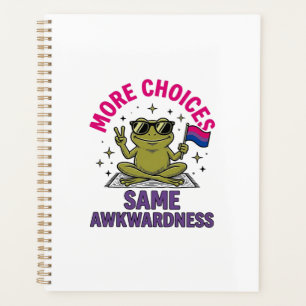 Agenda Camiseta Orgulho Sapo Bi Engraçado Design_1