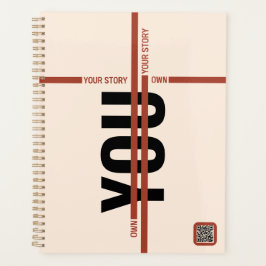 Agenda Camiseta Own Your Story – Citação Motivacional Neg
