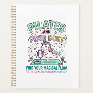 Agenda Camiseta T-S de Tipografia Negrito Pilates de Unic