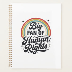 Agenda Camiseta Vetorial Humano Retro Arco-Íris Projeto_1