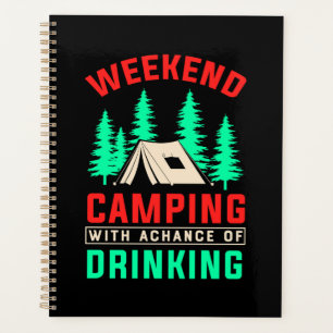 Agenda Camping no final de semana com uma chance de Beben