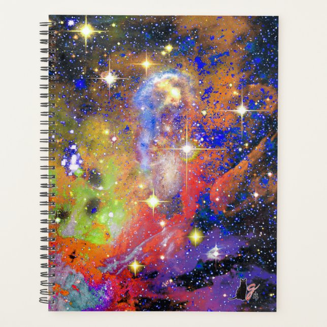 Agenda Campo de Estrelas Lustrosas (Frente)