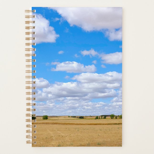Agenda Campos de trigo colhidos (Frente)