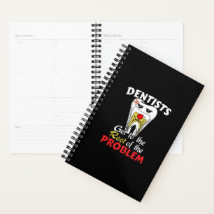 Agenda Canal Radicular de Dentista - Piada Divertida de C