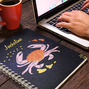 Agenda Cancer Zodiac l Calendário Moderno das Galáxias do
