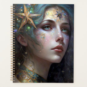 Agenda Cantora Cósmica Fantasia Art Planner