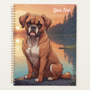 Agenda Cão Boxer junto ao Lago