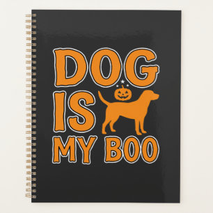 Agenda Cão é o Meu Boo Halloween Cão