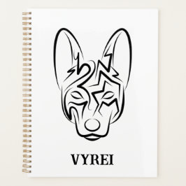 Agenda Cão Negro e Tribal Branco