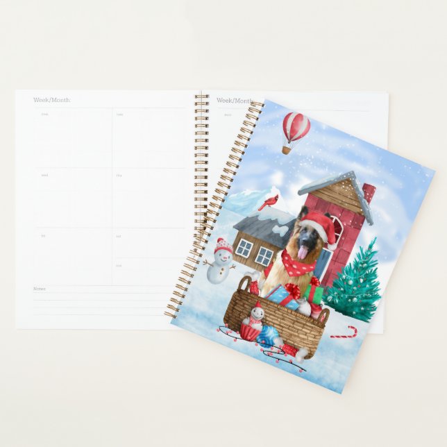 Agenda Cão Pastor Alemão na Casa de Natal na Neve (Exibição)