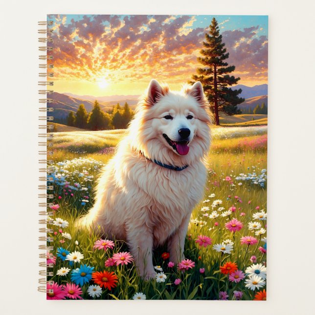 Agenda Cão Samoyed   (Frente)