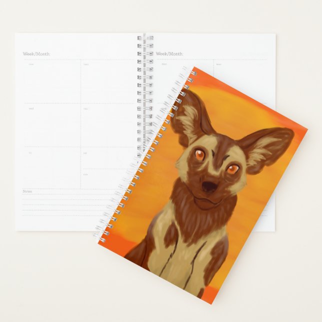 Agenda Cão selvagem africano (Exibição)