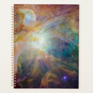 Agenda Caos no Coração de Orion Spitzer Hubble Composto