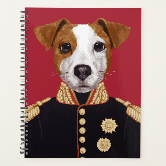 Agenda Capitão Jack Russell (Frente)
