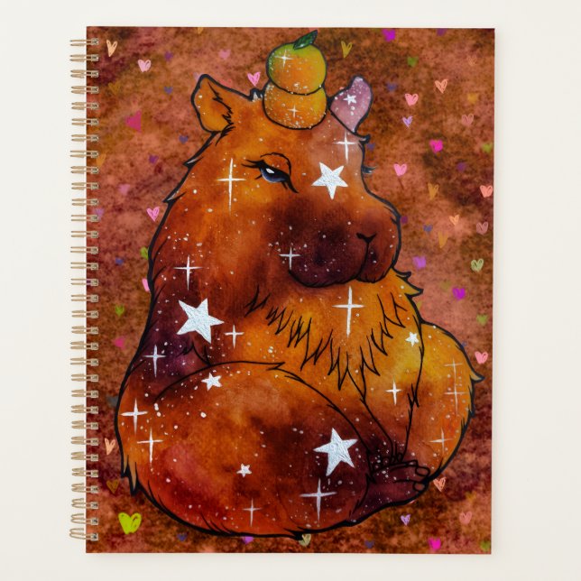 Agenda Capivara chamada Sonho (Frente)