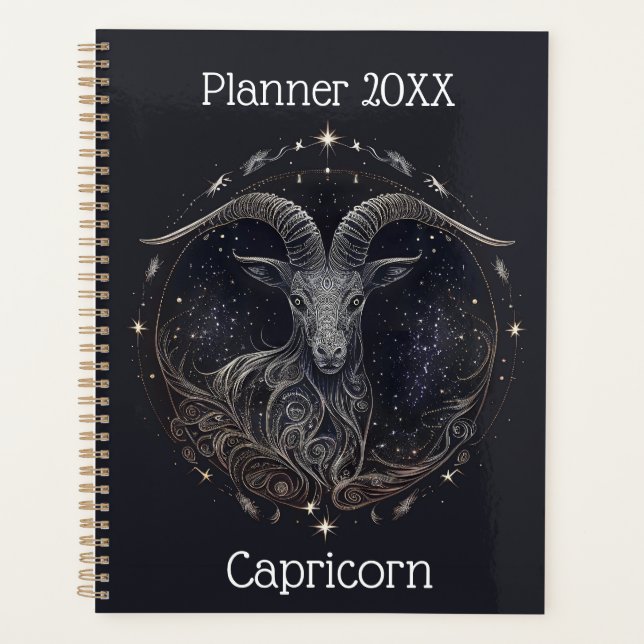 Agenda Capricorn Zodiac Planner (Frente)