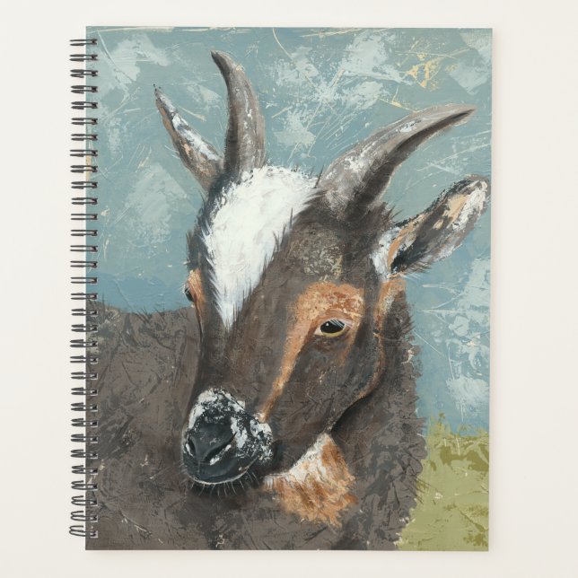 Agenda Caprino de Cinza de fazenda (Frente)