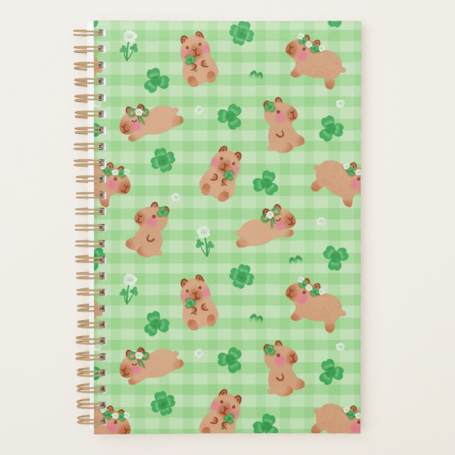 Agenda Capybara Clover Green (Frente)