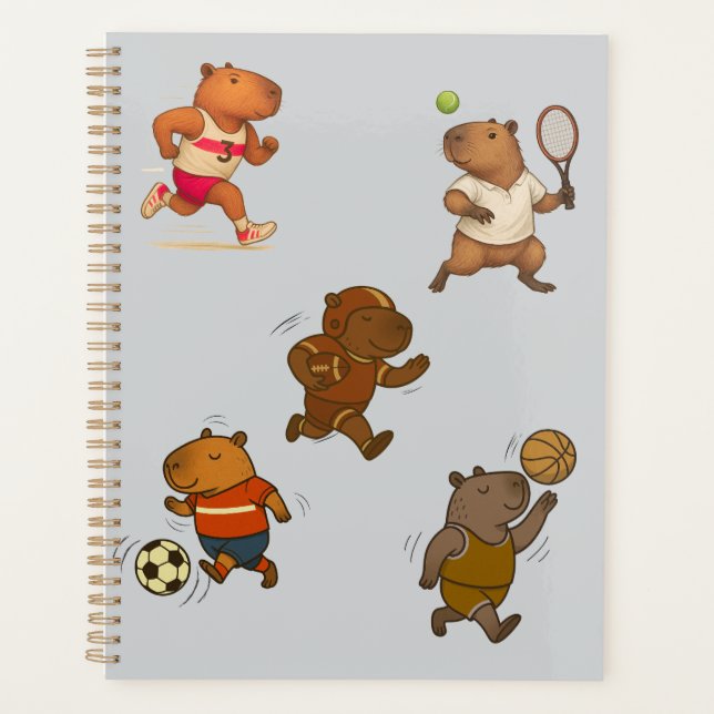 Agenda CapyCharm: O Ícone Adorável (Frente)