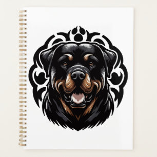 Agenda Cara de Cachorro Rottweiler