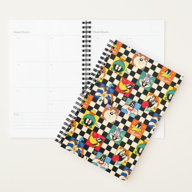 Agenda CARACTERES LOONEY TUNES™ no Verificador preto e br (Exibição)