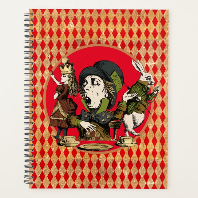 Agenda Caracteres Wonderland (Frente)