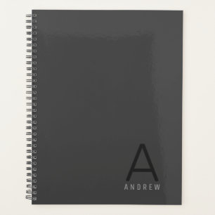 Agenda Caras de Nome Personalizado Moderno Clássico Simp