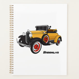 Agenda Carro amarelo clássico 1931
