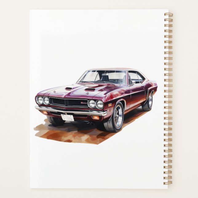 Agenda Carro Musculoso (Verso)