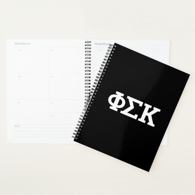 Agenda Cartas Phi Sigma Kappa (Exibição)