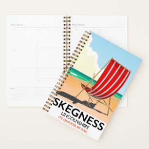 Agenda Cartaz da praia de Skegness Lincolnshire