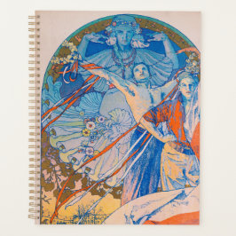 Agenda Cartaz de Alphonse Mucha para o Festival Sokol (19
