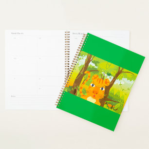 Agenda Cartografia de Tigre Furioso e Bonito na Selva